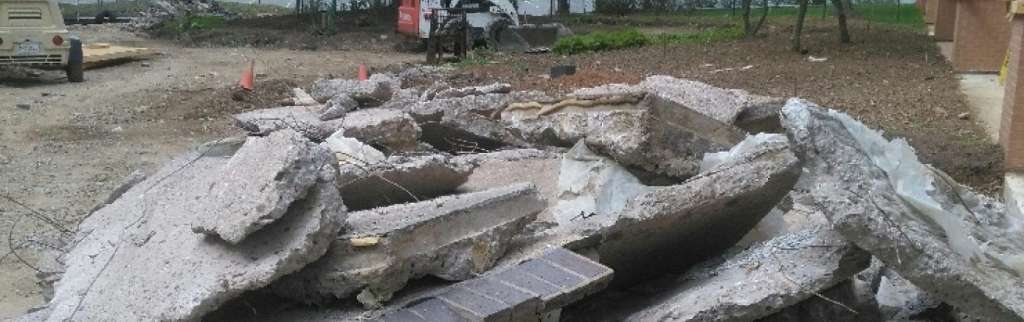 Pile of rubble